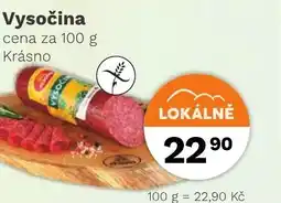 Konzum Vysočina nabídka
