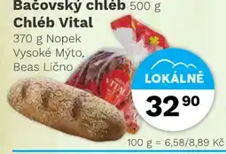 Konzum Bačovský chléb nabídka