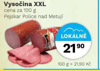 Konzum Vysočina XXL nabídka