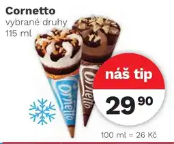 Konzum Cornetto nabídka