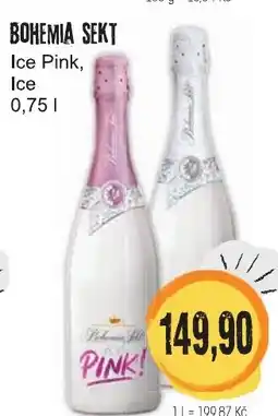 Konzum BOHEMIA SEKT Ice Pink, Ice nabídka