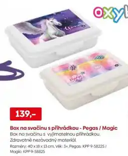 Pompo Box na svačinu s přihrádkou - Pegas/Magic nabídka