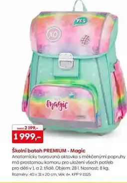 Pompo Školní batoh PREMIUM - Magic nabídka