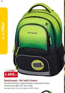 Pompo Školní batoh - OXY NEXT Ombre nabídka