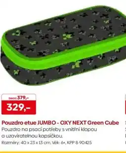 Pompo Pouzdro etue JUMBO - OXY NEXT Green Cube nabídka