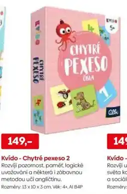 Pompo Kvído - Chytré pexeso 2 nabídka