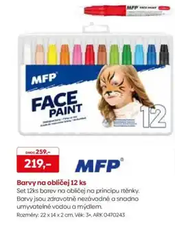Pompo Barvy na obličej nabídka