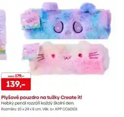 Pompo Plyšové pouzdro na tužky Create it! nabídka