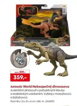 Pompo Jurassic World Nebezpečný dinosaurus nabídka