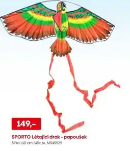 Pompo SPORTO Létající drak - papoušek nabídka