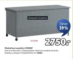 JYSK Úložný box na polstry YDERUP nabídka