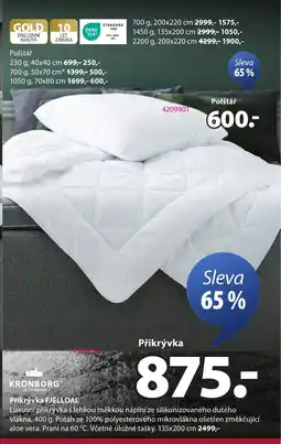 JYSK Přikrývka FJELLDAL nabídka