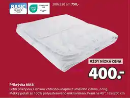 JYSK Přikrývka MASI nabídka