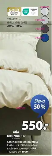 JYSK Saténové povlečení NELL nabídka