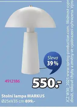 JYSK Stolní lampa MARKUS nabídka