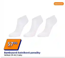 Action Bambusové kotníkové ponožky nabídka