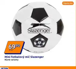 Action Mini fotbalový míč Slazenger nabídka
