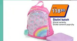 Action Školní batoh nabídka