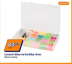 Action Luxusní dóza na korálky Avec nabídka