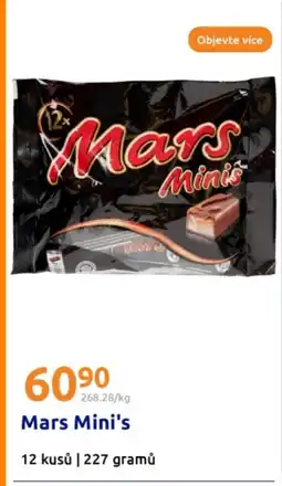 Action Mars Mini's nabídka