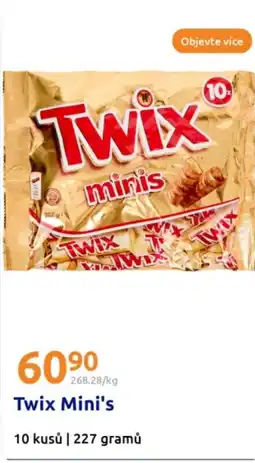 Action Twix Mini's nabídka