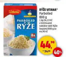 Penny Market RÝŽE VITANA Parboiled, 800 g nabídka
