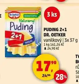 Penny Market DR. OETKER vanilkový puding, 3x 37 g nabídka