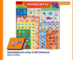Action Samolepkové archy Craft Universe nabídka