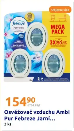Action Osvěžovač vzduchu Ambi Pur Febreze Jarní nabídka