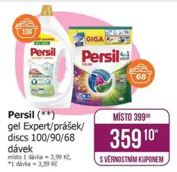 Teta Persil gel Expert/prášek/discs 100/90/68 dávek nabídka