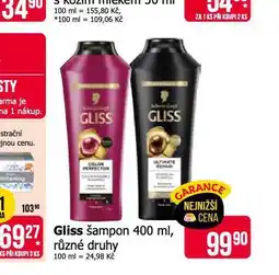 Teta Gliss šampon nabídka