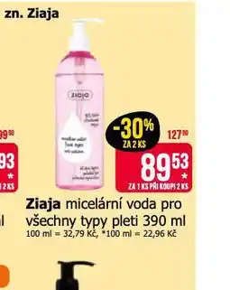 Teta Ziaja micelární voda nabídka