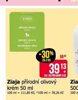 Teta Ziaja přírodní olivový krém nabídka
