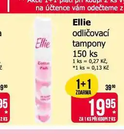 Teta Ellie odličovací tampony nabídka