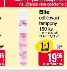 Teta Ellie odličovací tampony nabídka