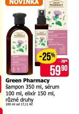 Teta Green pharmacy šampon, sérum, elixír nabídka