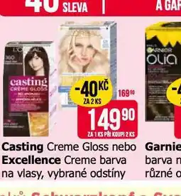 Teta Casting creme gloss, excellence creme barva na vlasy nabídka