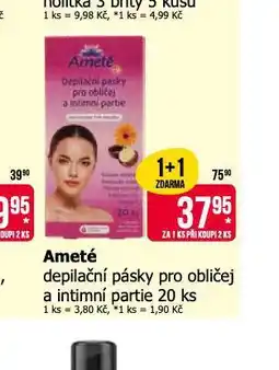 Teta Ameté depilační pásky na obličej nabídka