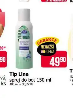 Teta Tip line sprej do bot nabídka