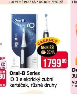 Teta Oral-b elektrický zubní kartáček nabídka