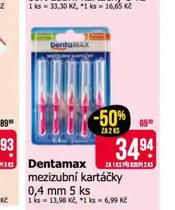 Teta De netamax mezizubní kartáčky nabídka