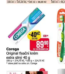 Teta Corega original fixační krém nabídka