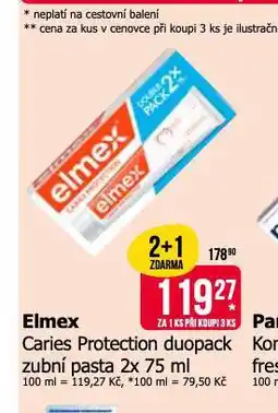 Teta Elmex zubní pasta nabídka