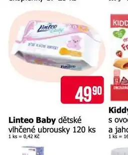 Teta Linteo baby dětské vlhčené ubrousky nabídka