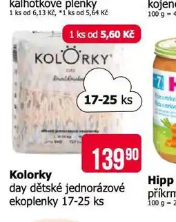 Teta Kolorky dětské jednorázové ekoplenky nabídka