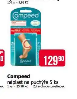 Teta Compeed náplast na puchýře nabídka