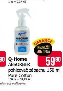 Teta Q home pohlcovač zápachu nabídka