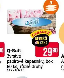 Teta Q soft kapesníky nabídka