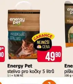 Teta Energy pet stelivo pro kočky nabídka