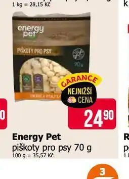 Teta Energy pet piškoty pro psy nabídka